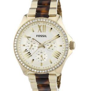 Fossil Champagne Dial Watch